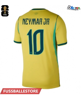 Günstige Brasilien Neymar Jr #10 Heimtrikot WM 2026 Kurzarm